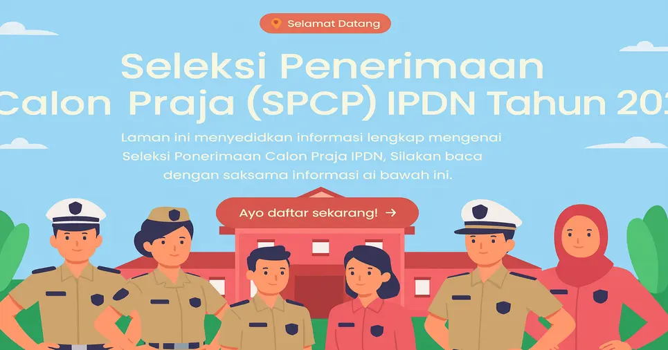 Syarat SPCP IPDN 2025 dan Cara Daftarnya