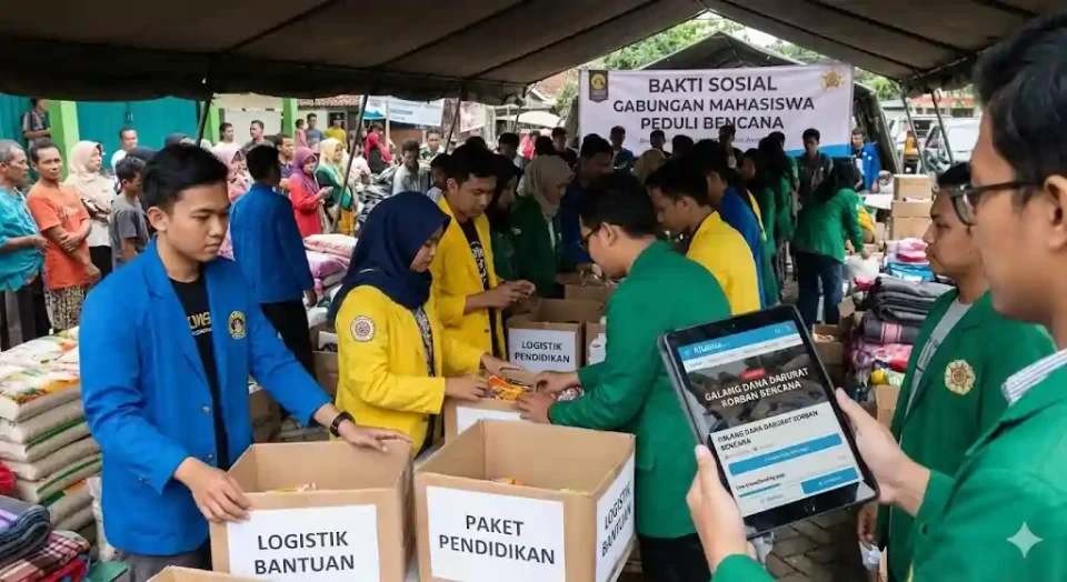 galang dana dan pendekatan bakti sosial mahasiswa