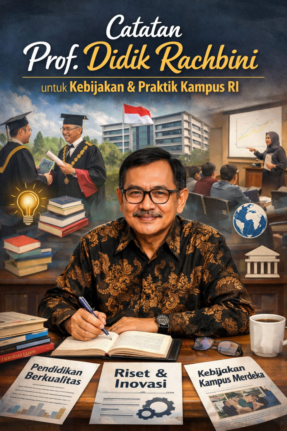 Catatan Prof. Didik Rachbini untuk Kebijakan dan Praktik Kampus RI