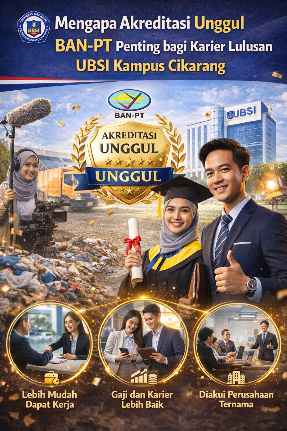 Mengapa Akreditasi Unggul BAN-PT Penting bagi Karier Lulusan UBSI Kampus Cikarang