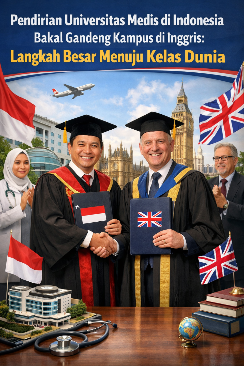 Pendirian Universitas Medis di Indonesia Bakal Gandeng Kampus di Inggris: Langkah Besar Menuju Kelas Dunia