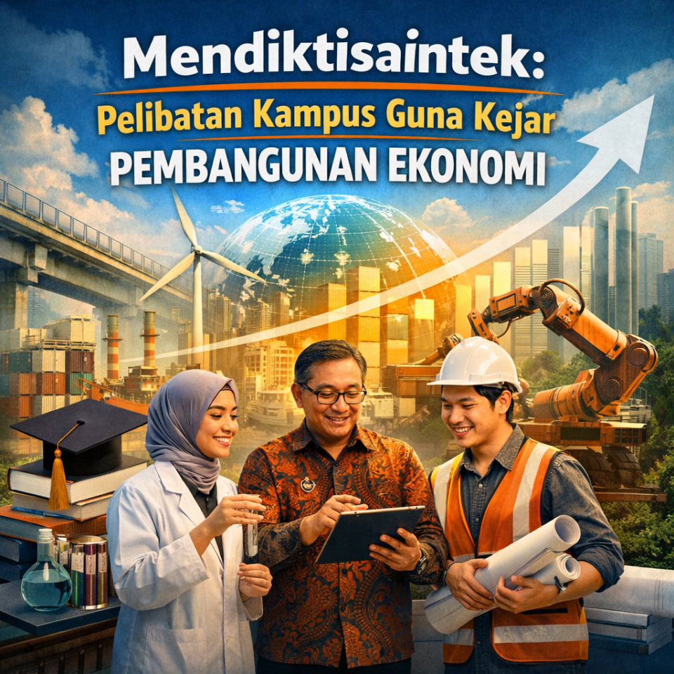 Mendiktisaintek : Pelibatan Kampus Guna Kejar Pembangunan Ekonomi