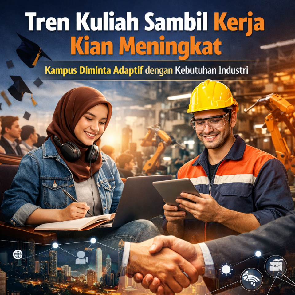 Tren Kuliah Sambil Kerja Kian Meningkat, Kampus Diminta Adaptif dengan Kebutuhan Industri
