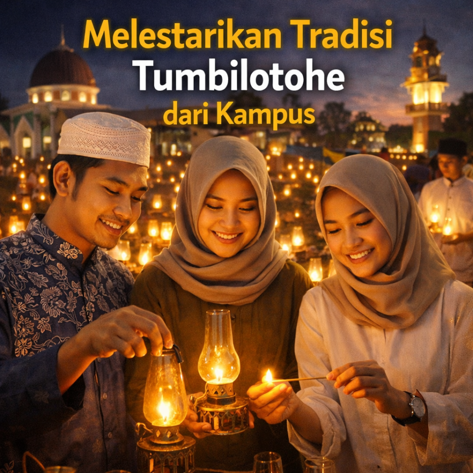 Melestarikan Tradisi Tumbilotohe dari Kampus