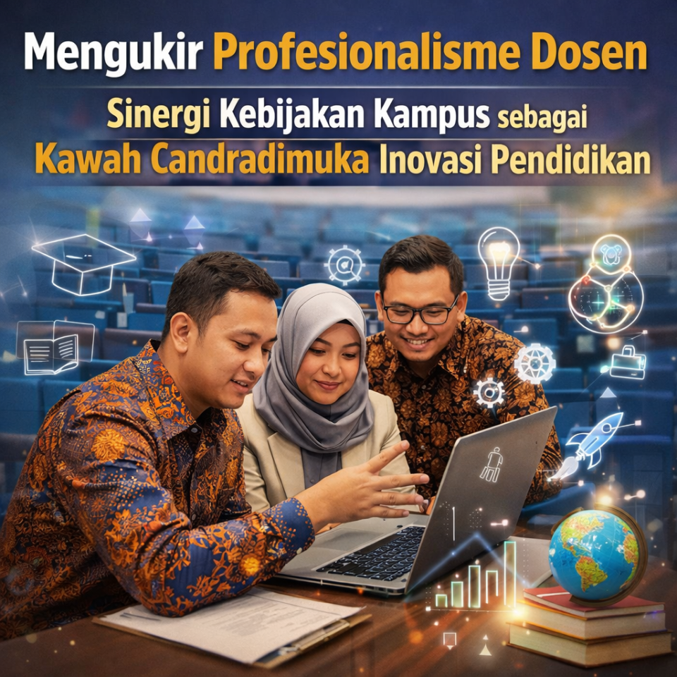 Mengukir Profesionalisme Dosen: Sinergi Kebijakan Kampus sebagai Kawah Candradimuka Inovasi Pendidikan