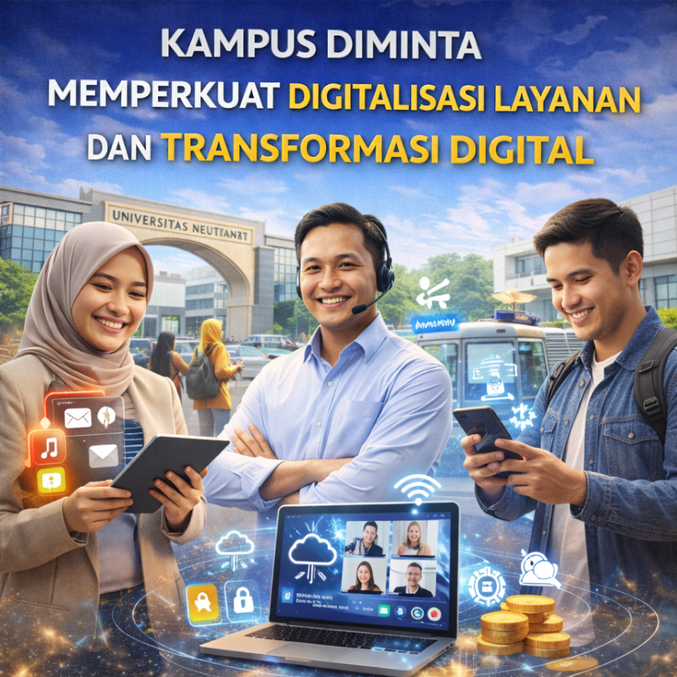 Kampus Diminta Memperkuat Digitalisasi Layanan dan Transformasi Digital
