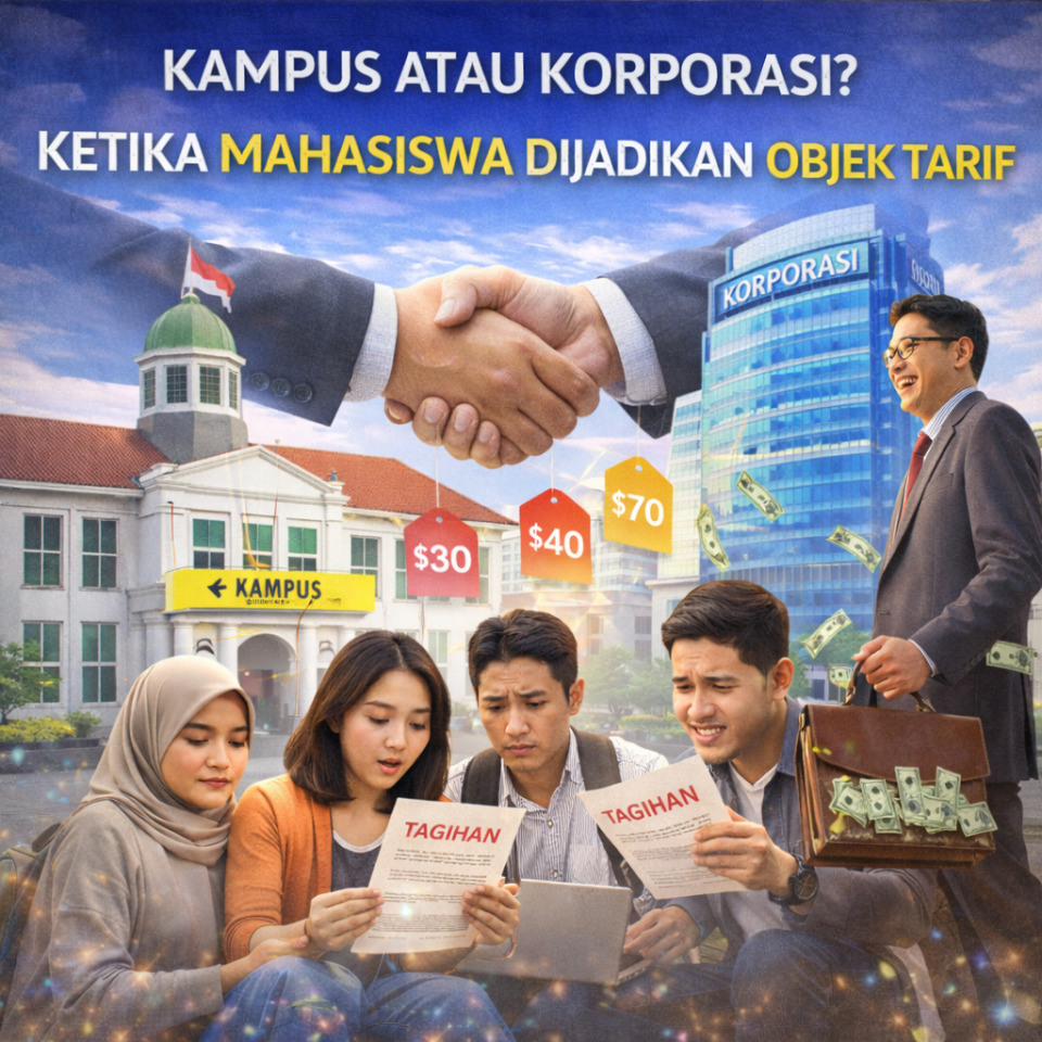 Kampus atau Korporasi? Ketika Mahasiswa Dijadikan Objek Tarif