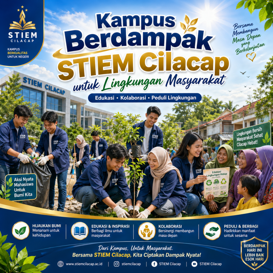 Kampus Berdampak STIEM Cilacap untuk Lingkungan Masyarakat
